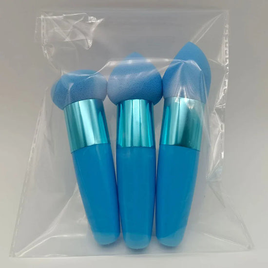 Pinceau Maquillage - PowderCosmeticBrushes™ - Bleu